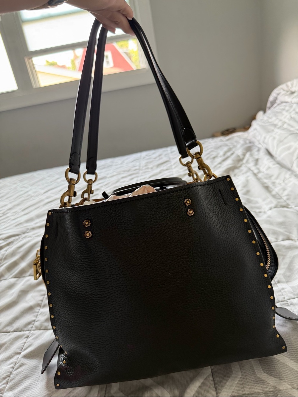 COACH Rogue 30/31 with rivets - Picture 5 of 11